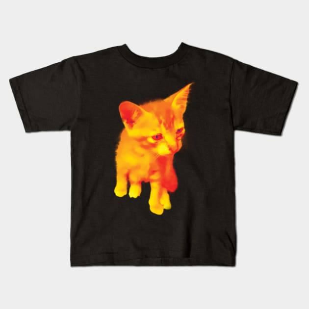 Meowww Kids T-Shirt by sfajar